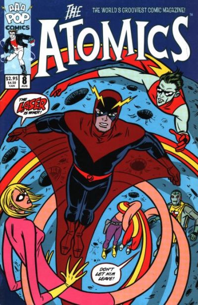 Cover for The Atomics (AAA Pop, 2000 series) #8