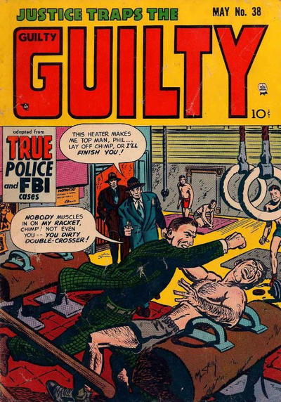 Cover for Justice Traps the Guilty (Prize, 1947 series) #v5#8 (38)