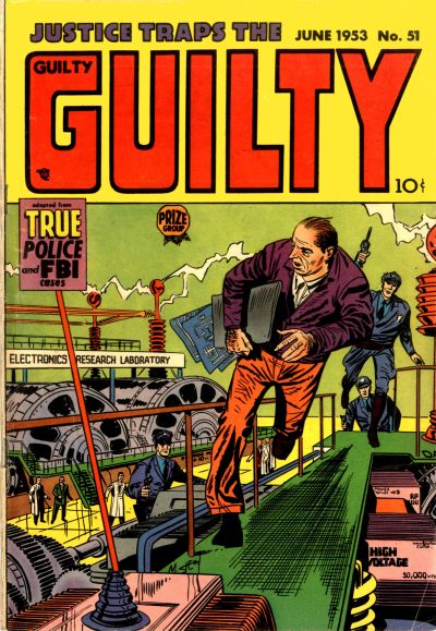 Cover for Justice Traps the Guilty (Prize, 1947 series) #v6#9 (51)