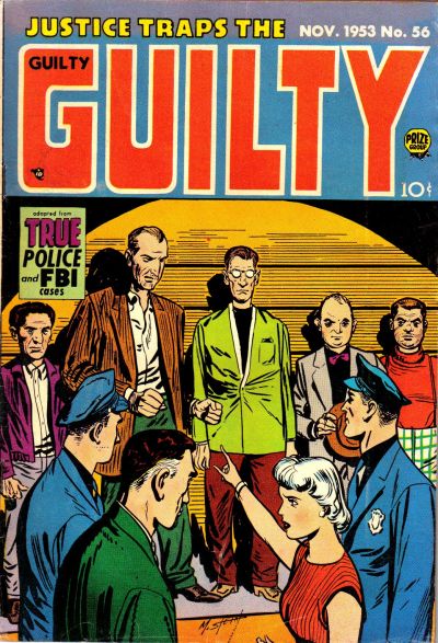 Cover for Justice Traps the Guilty (Prize, 1947 series) #v7#2 (56)