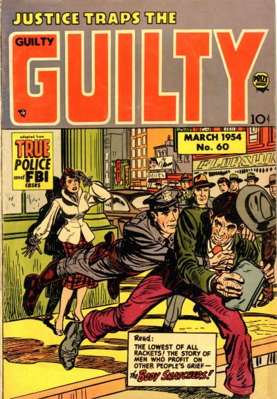 Cover for Justice Traps the Guilty (Prize, 1947 series) #v7#5 (60)