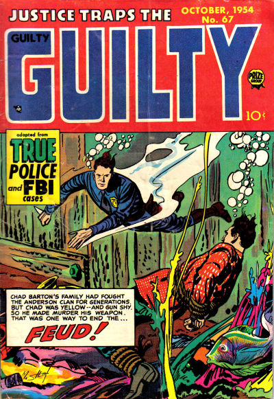 Cover for Justice Traps the Guilty (Prize, 1947 series) #v8#1 (67)