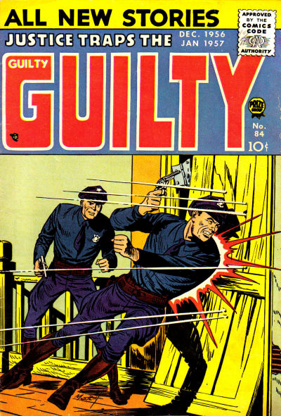 Cover for Justice Traps the Guilty (Prize, 1947 series) #v9#6 (84)