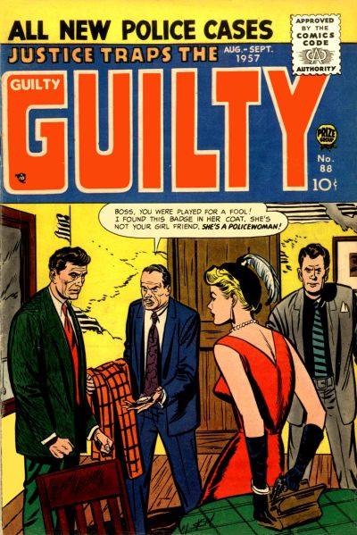 Cover for Justice Traps the Guilty (Prize, 1947 series) #v10#4 (88)