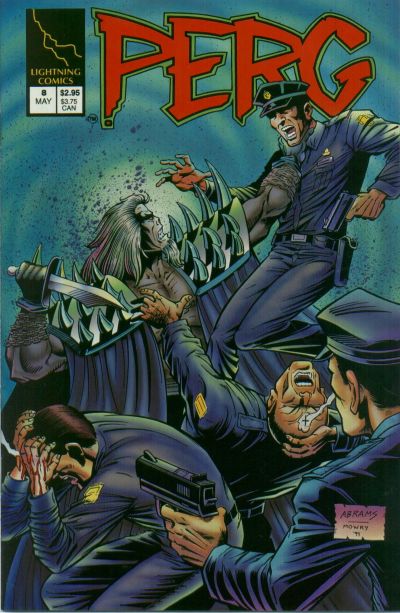 Cover for Perg (Lightning Comics [1990s], 1993 series) #8