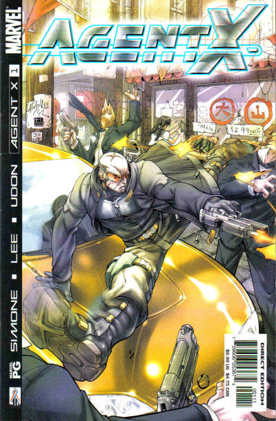 Cover for Agent X (Marvel, 2002 series) #1