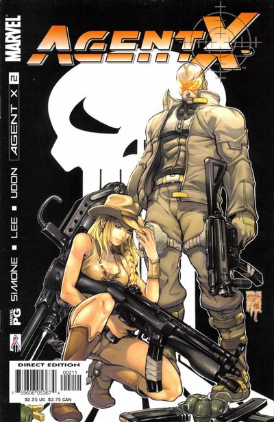 Cover for Agent X (Marvel, 2002 series) #2