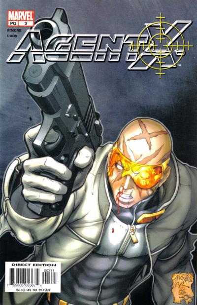 Cover for Agent X (Marvel, 2002 series) #3