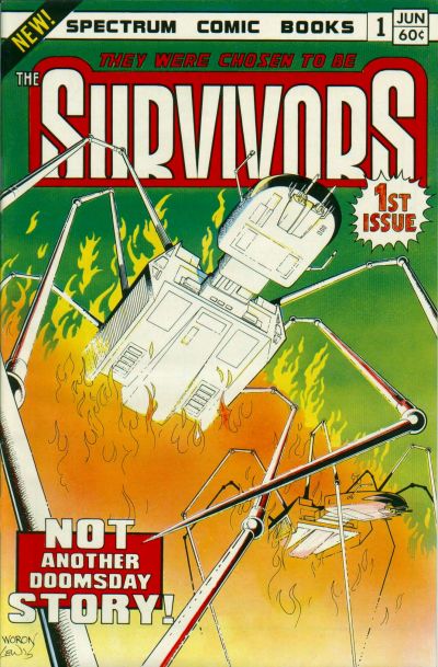 Cover for They Were Chosen to Be the Survivors (Spectrum Comics, 1983 series) #1