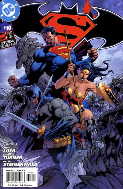 Cover for Superman / Batman (DC, 2003 series) #10 [Jim Lee Cover]