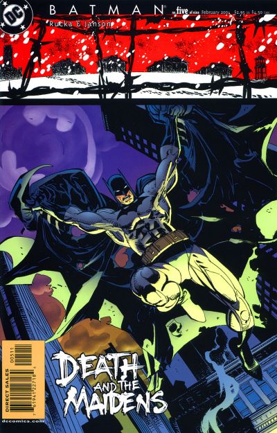 Cover for Batman: Death and the Maidens (DC, 2003 series) #5