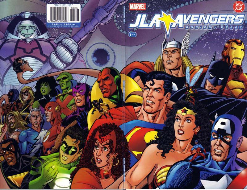 Cover for JLA / Avengers (Marvel, 2003 series) #1