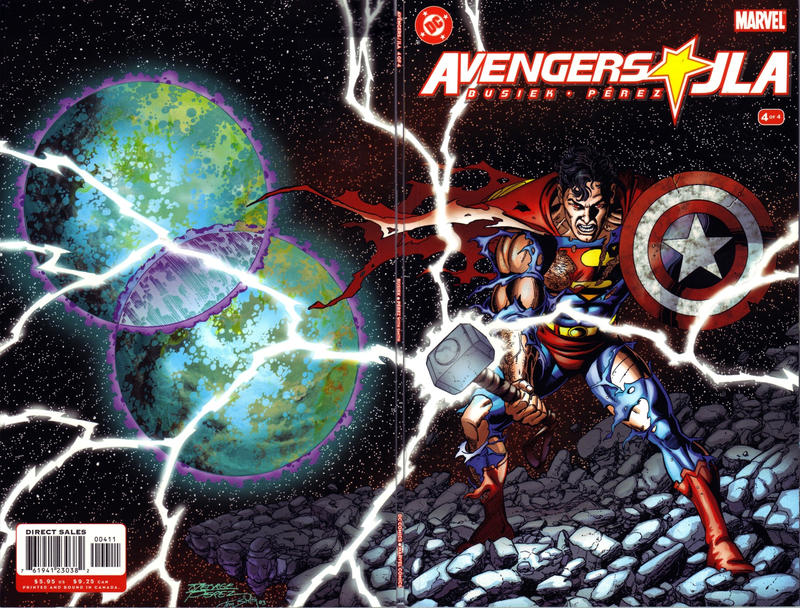 Cover for Avengers / JLA (DC, 2003 series) #4