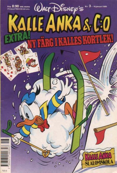 Cover for Kalle Anka & C:o (Hemmets Journal, 1957 series) #3/1989