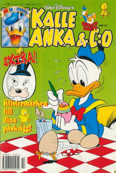 Cover for Kalle Anka & C:o (Egmont, 1997 series) #14/1998