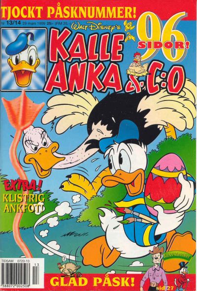 Cover for Kalle Anka & C:o (Egmont, 1997 series) #13-14/1999