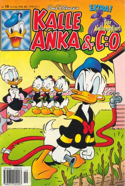 Cover for Kalle Anka & C:o (Egmont, 1997 series) #19/1999