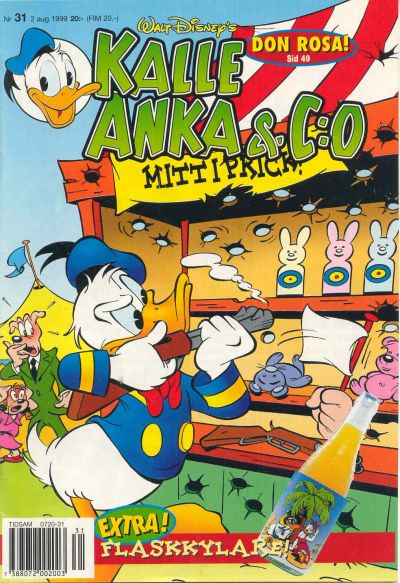 Cover for Kalle Anka & C:o (Egmont, 1997 series) #31/1999