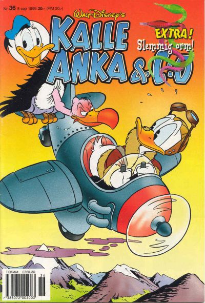 Cover for Kalle Anka & C:o (Egmont, 1997 series) #36/1999