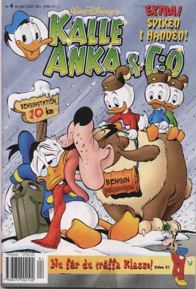 Cover for Kalle Anka & C:o (Egmont, 1997 series) #4/2000