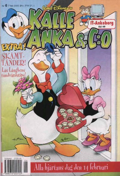 Cover for Kalle Anka & C:o (Egmont, 1997 series) #6/2000