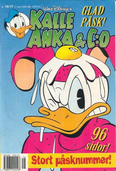 Cover for Kalle Anka & C:o (Egmont, 1997 series) #16-17/2000
