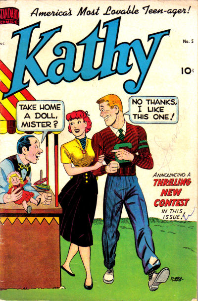 Cover for Kathy (Pines, 1949 series) #5