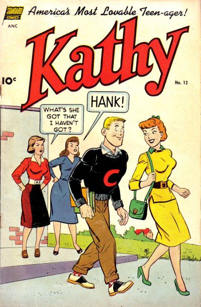 Cover for Kathy (Pines, 1949 series) #12
