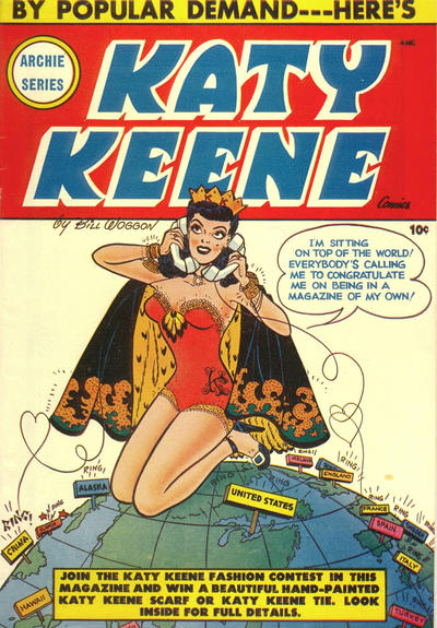 Cover for Katy Keene Comics (Archie, 1949 series) #1
