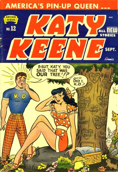 Cover for Katy Keene Comics (Archie, 1949 series) #12