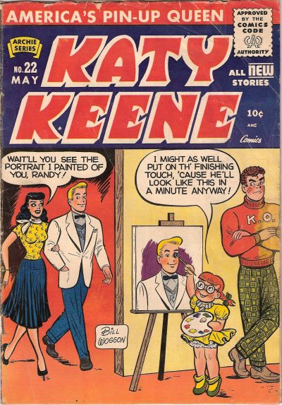 Cover for Katy Keene Comics (Archie, 1949 series) #22