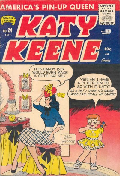 Cover for Katy Keene Comics (Archie, 1949 series) #24