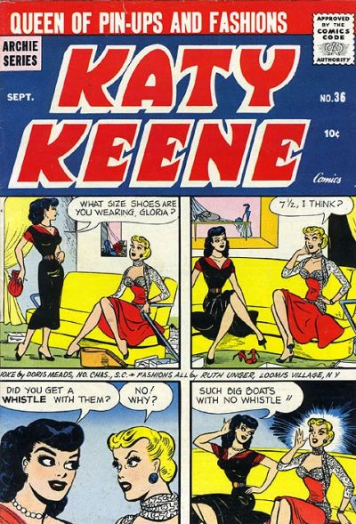 Cover for Katy Keene Comics (Archie, 1949 series) #36