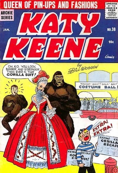 Cover for Katy Keene Comics (Archie, 1949 series) #38