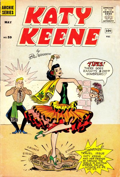 Cover for Katy Keene Comics (Archie, 1949 series) #59