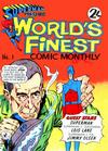 Cover for Superman Presents World's Finest Comic Monthly (K. G. Murray, 1965 series) #1