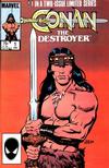 Cover for Conan the Destroyer (Marvel, 1985 series) #1 [Direct]