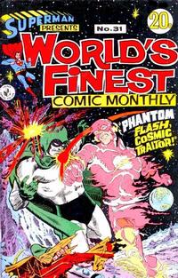 Cover Thumbnail for Superman Presents World's Finest Comic Monthly (K. G. Murray, 1965 series) #31