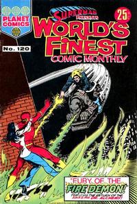 Cover for Superman Presents World's Finest Comic Monthly (K. G. Murray, 1965 series) #120