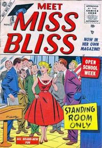 Cover Thumbnail for Meet Miss Bliss (Marvel, 1955 series) #4