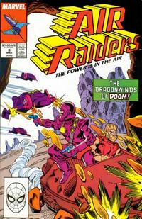 Cover for Air Raiders (Marvel, 1987 series) #3 [Direct]