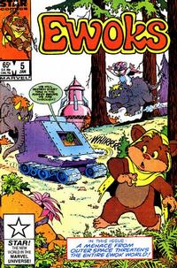 Cover for The Ewoks (Marvel, 1985 series) #5 [Direct]