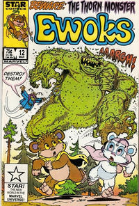 Cover for The Ewoks (Marvel, 1985 series) #12 [Direct]