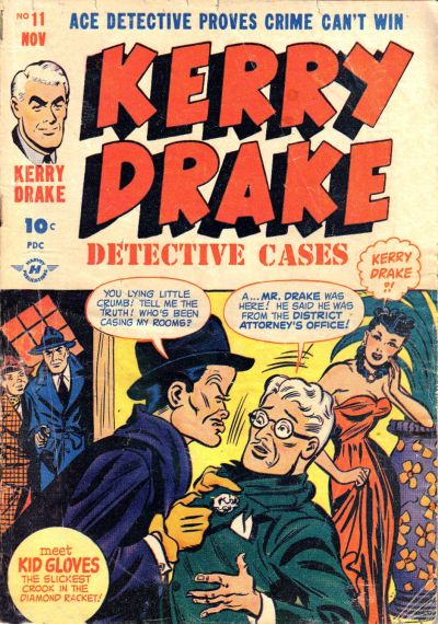 Cover for Kerry Drake Detective Cases (Harvey, 1948 series) #11