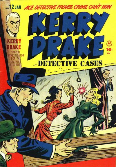 Cover for Kerry Drake Detective Cases (Harvey, 1948 series) #12