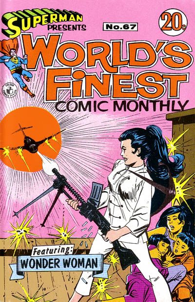 Cover for Superman Presents World's Finest Comic Monthly (K. G. Murray, 1965 series) #67