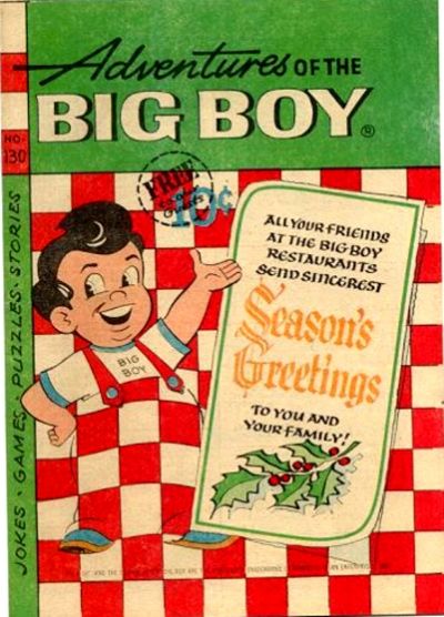 Cover for Adventures of the Big Boy (Webs Adventure Corporation, 1957 series) #130 [West]
