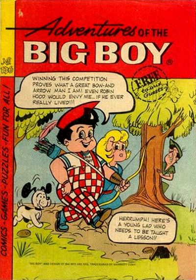 Cover for Adventures of the Big Boy (Webs Adventure Corporation, 1957 series) #136 [West]
