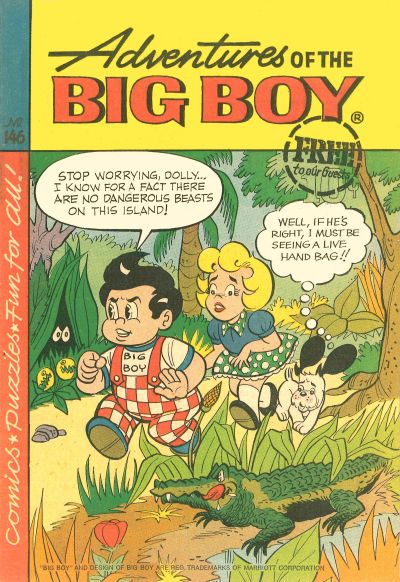 Cover for Adventures of the Big Boy (Webs Adventure Corporation, 1957 series) #146 [West]