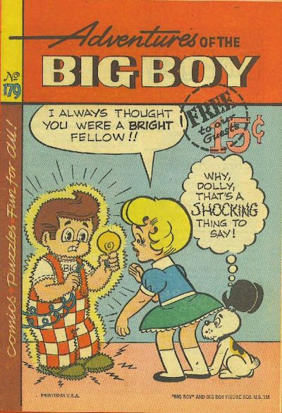 Cover for Adventures of the Big Boy (Webs Adventure Corporation, 1957 series) #179